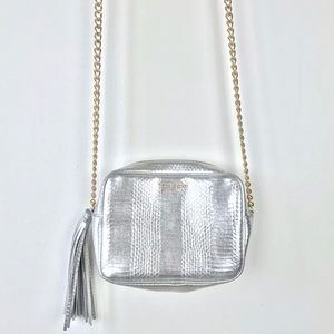 Victoria's Secret | Metallic Snakeskin Purse